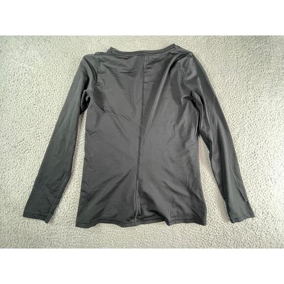 Under Armour Shirt Womens Small Black Long Sleeve Heat Gear Activewear Athletic - Picture 5 of 7